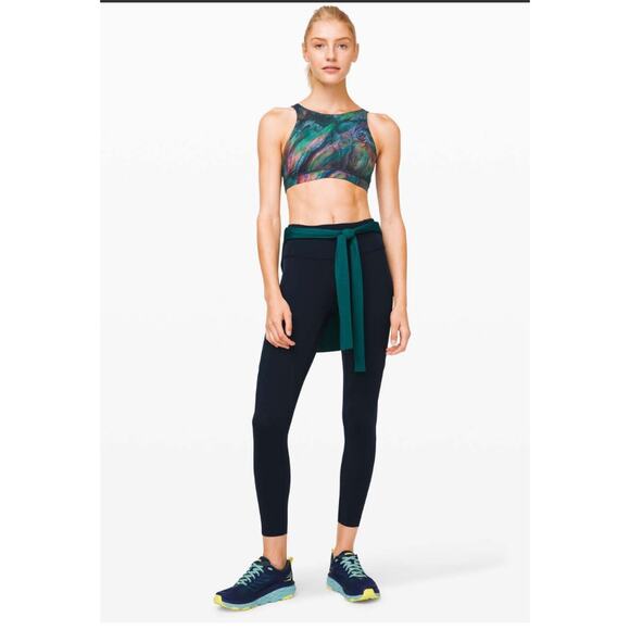 Lululemon Energy Bra High Neck – Cosmic Shift Multi Print, Size 8 - Picture 1 of 7